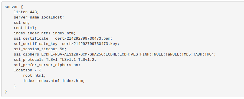 Nginx 安装 SSL 配置 HTTPS 超详细完整全过程 